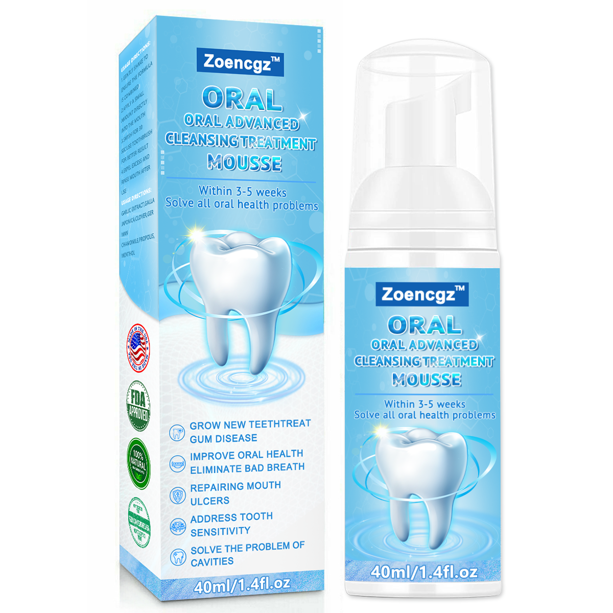 🦷 Only 5 boxes left! We are offering you an additional 30% off! Most dentists recommend taking 4-6 boxes for total oral health! If you miss this opportunity, you'll have to wait until next year!